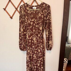 Bluivy Long Sleeve Maxi Dress
